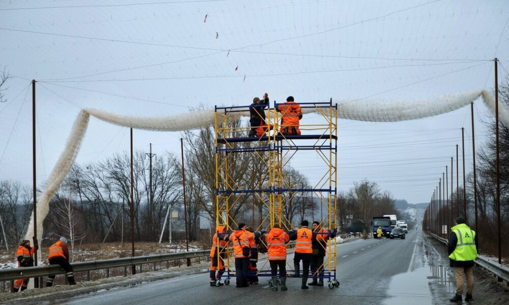 Прифронтові території — захист доріг від дронів РФ