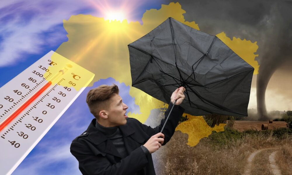 де будуть посухи, паводки та аномальна спека