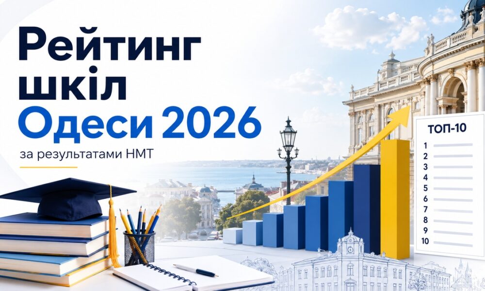 Рейтинг шкіл Одеси 2026