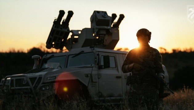 Третій армійський корпус показав удари по цілях РФ на Лиманському напрямку