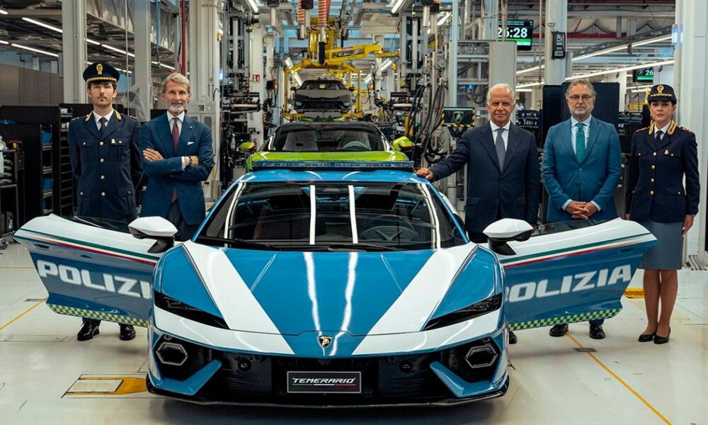 Суперкар Lamborghini Temerario Polizia - вражаючі динамічні характеристики та спецзв'язок
