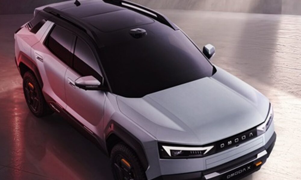 Chery Omoda X — концепт-кросовер із тепловізором і нічним баченням